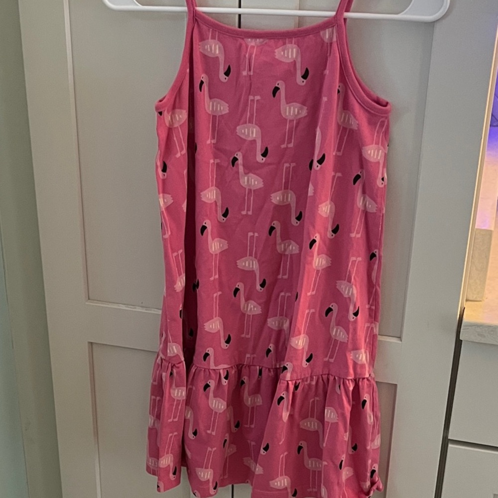 Hanna Andersson Pink Flamingo Dress